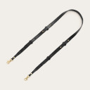 Bag Strap, black croco
